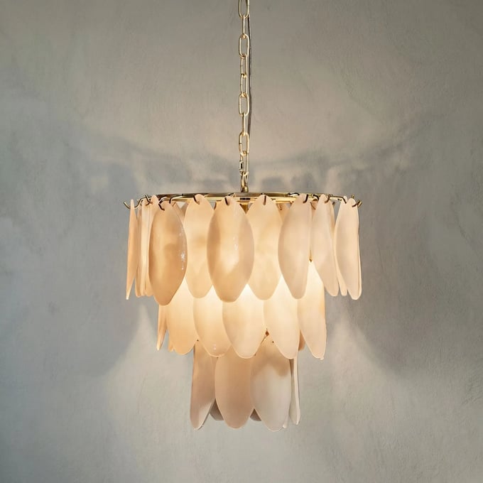 Noir Lotus Chandelier - Thumbnail 4