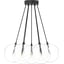 Clear Glass, Black Gunmetal, Black Cord