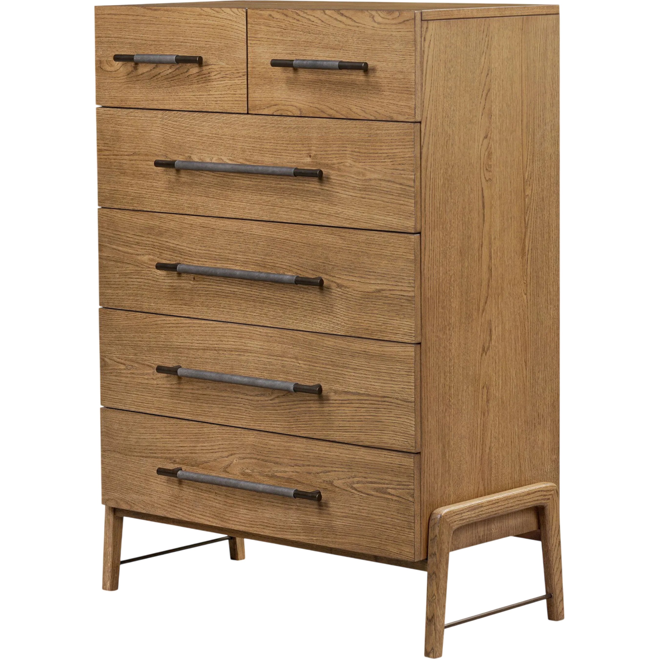 LUDLOWラドローGINAブラウスdrawerセブンテンfoxey Baxton Studio Roni 7-Drawer Dresser in White