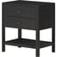 Smoked Black Ash Veneer, Black Paper Cord