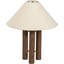 Warm Brown Oak, Antique Brass