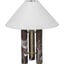 Merlot Marble, Antique Brass