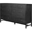 Black Acacia Veneer, Brushed Black Acacia Solid