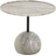 Antique White Marble, Dark Kettle Black