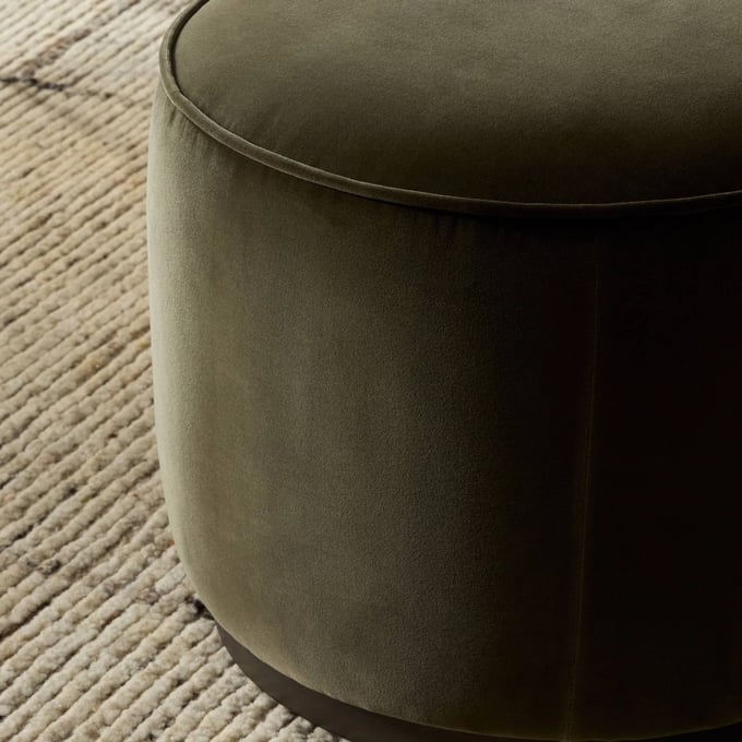 Sinclair Round Ottoman