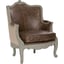 Top Grain Brown Leather, Jute
