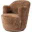 Amber Shearling, Distressed Natural