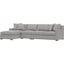 Storm Grey Chenille