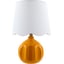 Metallic Brass, White, Translucent, Orange