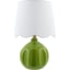 Green, Metallic Brass, White, Translucent