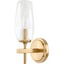 Metallic Brass, Clear, White