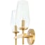 Metallic Brass, Clear, White