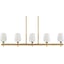 Metallic Brass, White