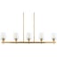 Metallic Brass, Clear, White