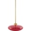 Red, Black, Metallic Brass, White