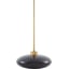 Black, Metallic Brass, White