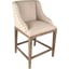 Limed Grey Oak, Natural Cream Linen