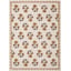 Ivory, Light Brown, Burgandy, Black