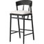 Savile Flax, Black Brushed Ash, Black Brushed Ash Veneer