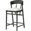 Savile Flax, Black Brushed Ash, Black Brushed Ash Veneer