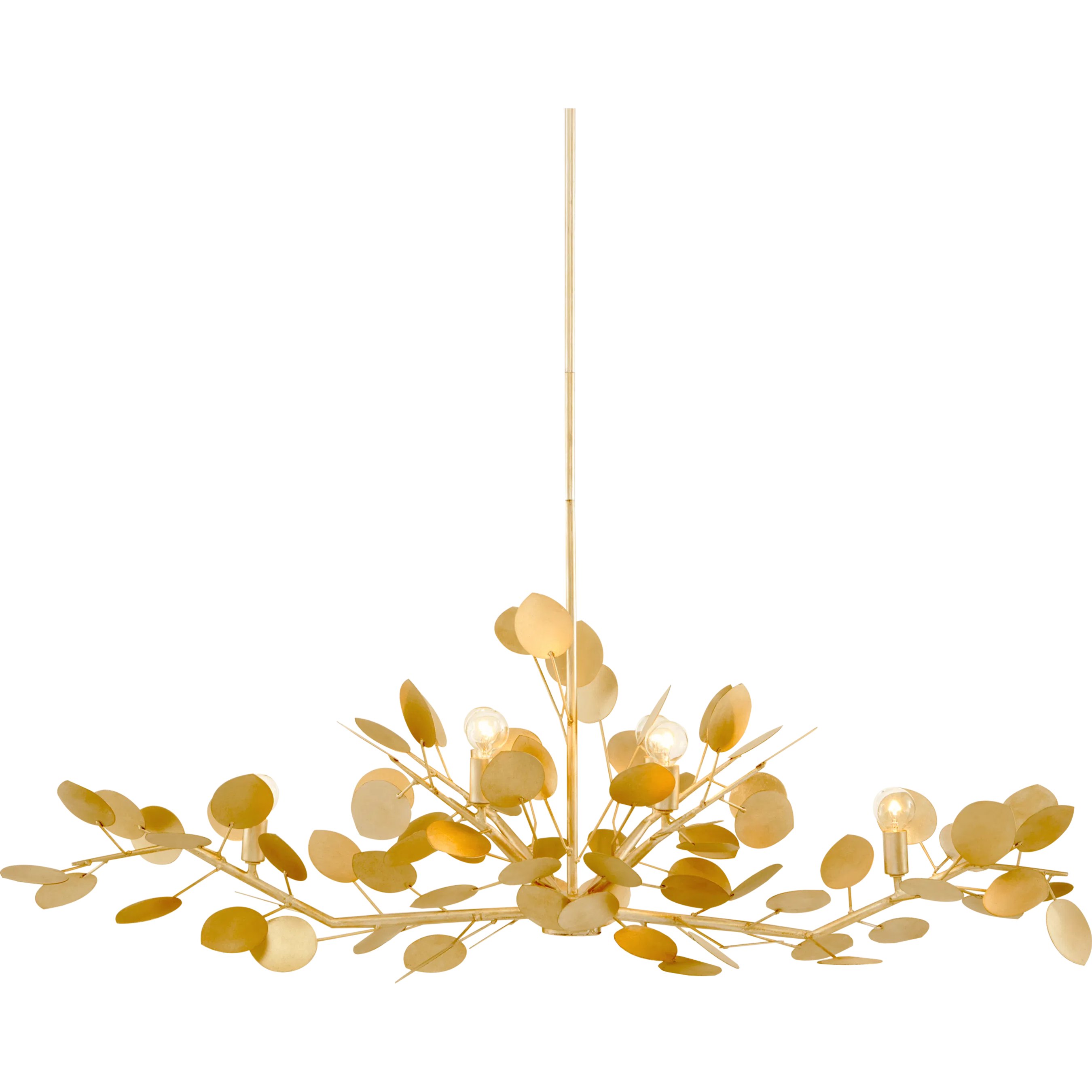 Nyuubara　lical 「träumeline」「empsea」 Currey and Company Lunaria Oval Chandelier | Layla Grayce