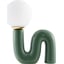 Dark Green, White, Translucent