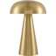 Metallic Brass, White