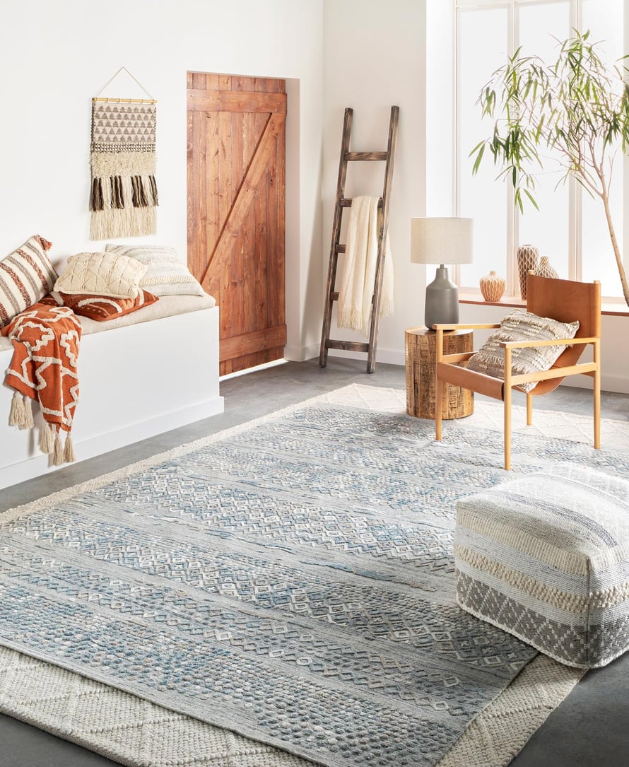 How to: The Layered Outdoor Rugs Trend