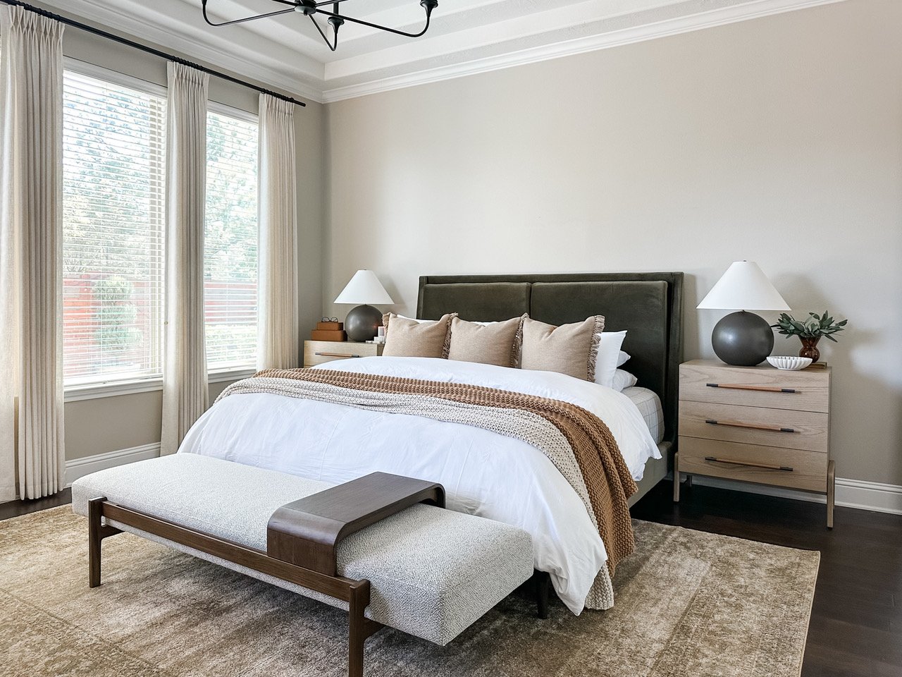 Get The Look: Modern, Masculine Master Bedroom | Layla Grayce, image size:1280x960