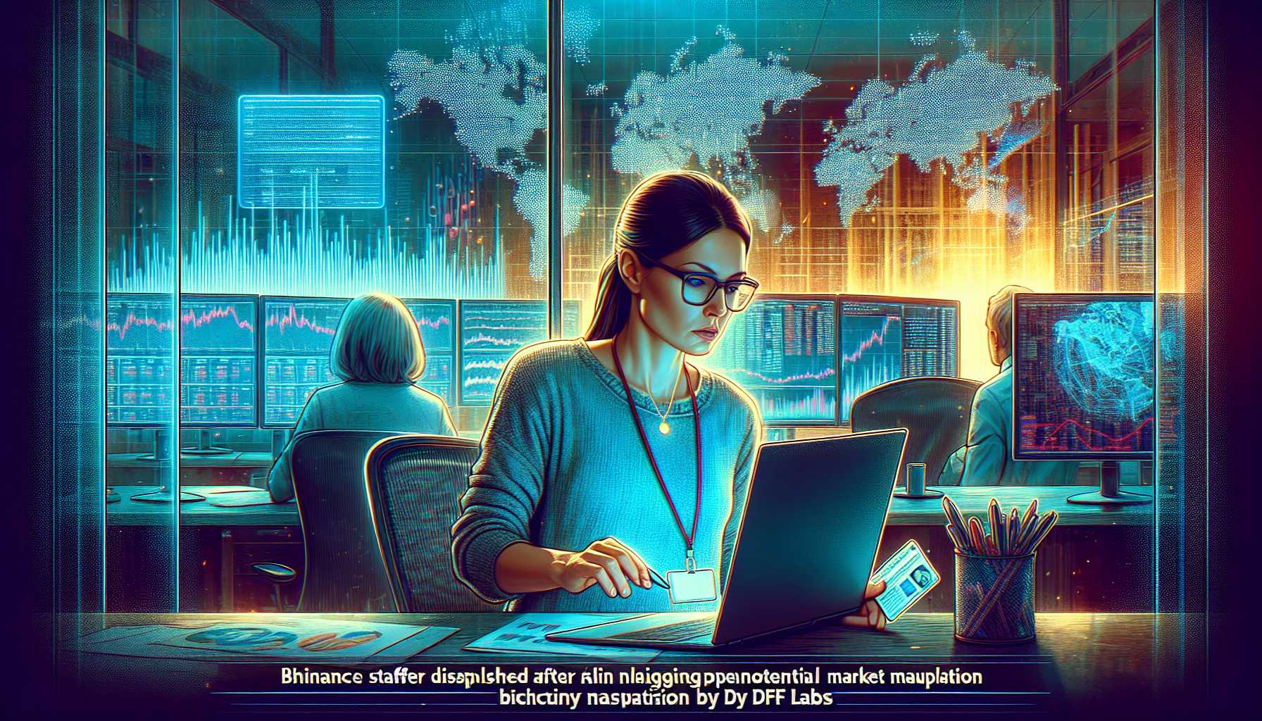 Untersuchung bei Binance