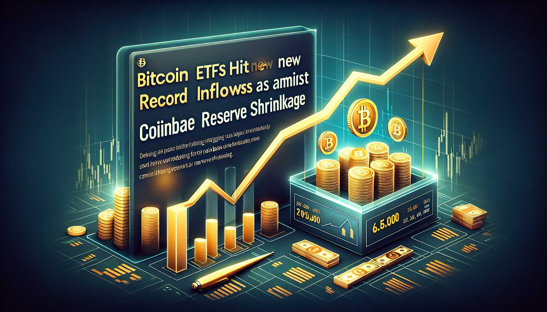 Rekordzuflüsse bei Bitcoin-ETFs
