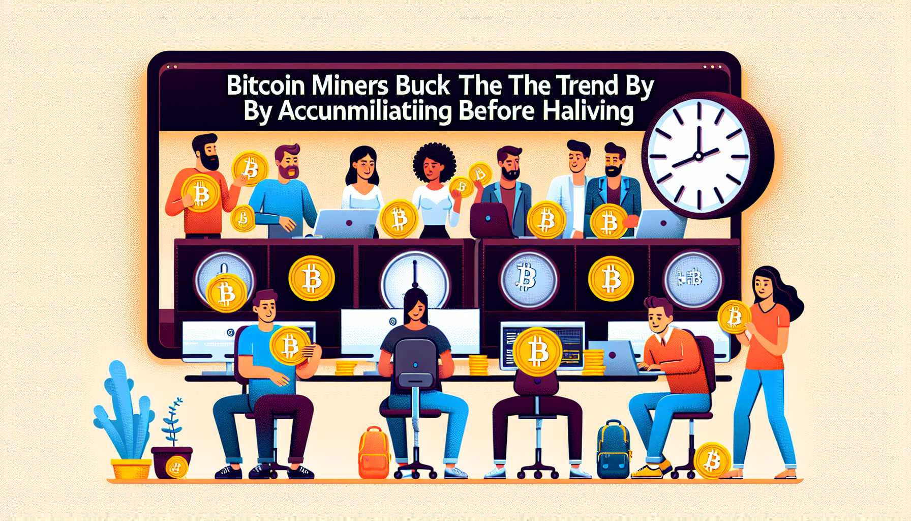 Bitcoin Miners Buck the Trend by Accumulating Before Halving