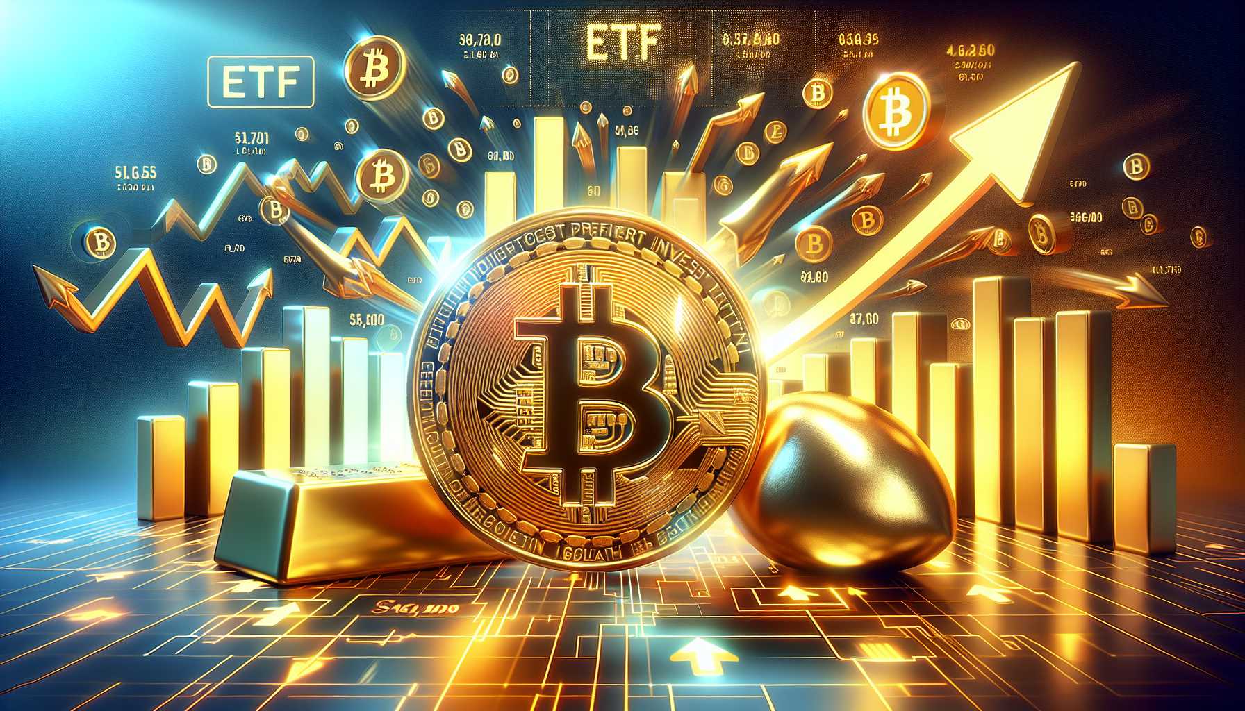 Bitcoin Outshines Gold as Preferred Investment with ETF Boom