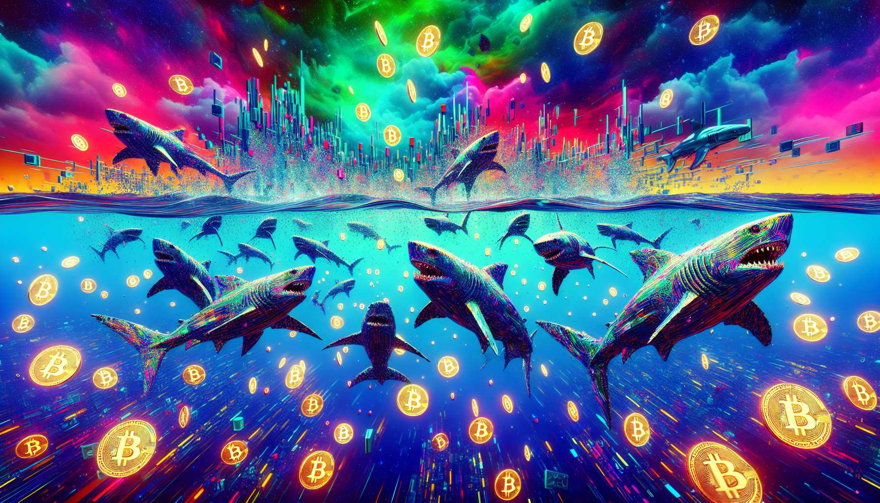 Investor-Haie schwimmen durch die Krypto-Meere