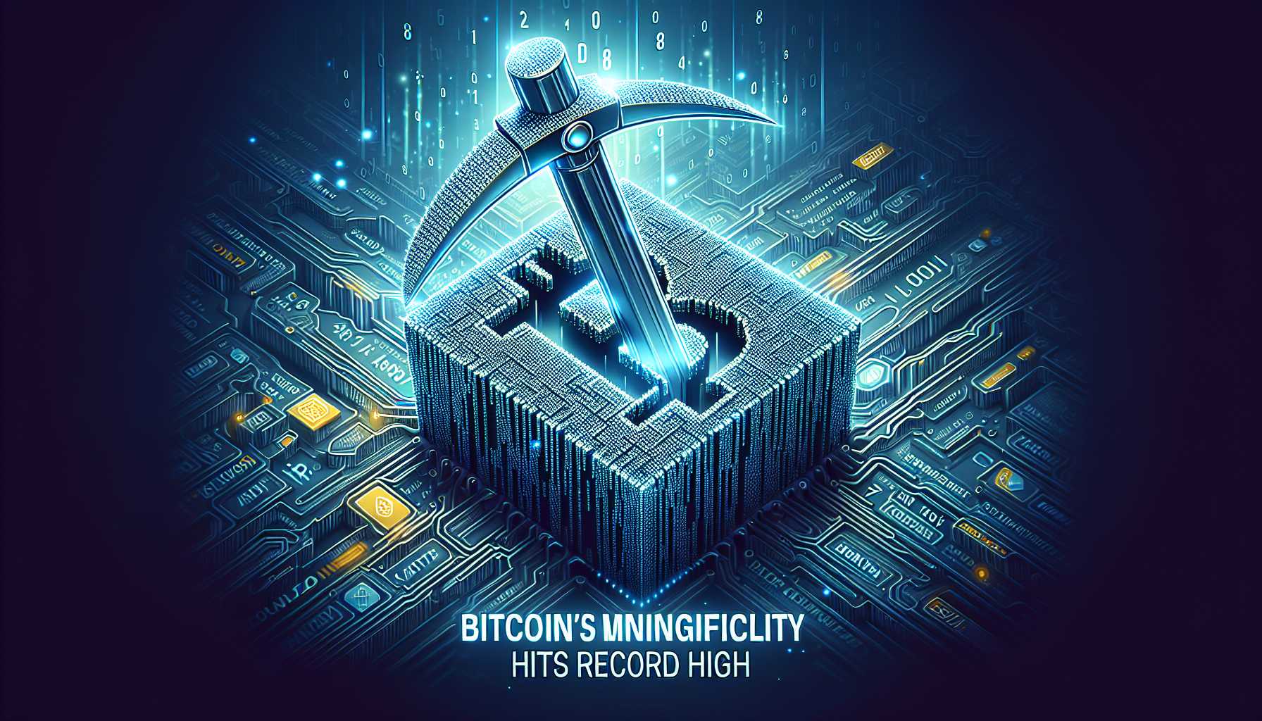 Bitcoin's Mining Difficulty Hits Record High