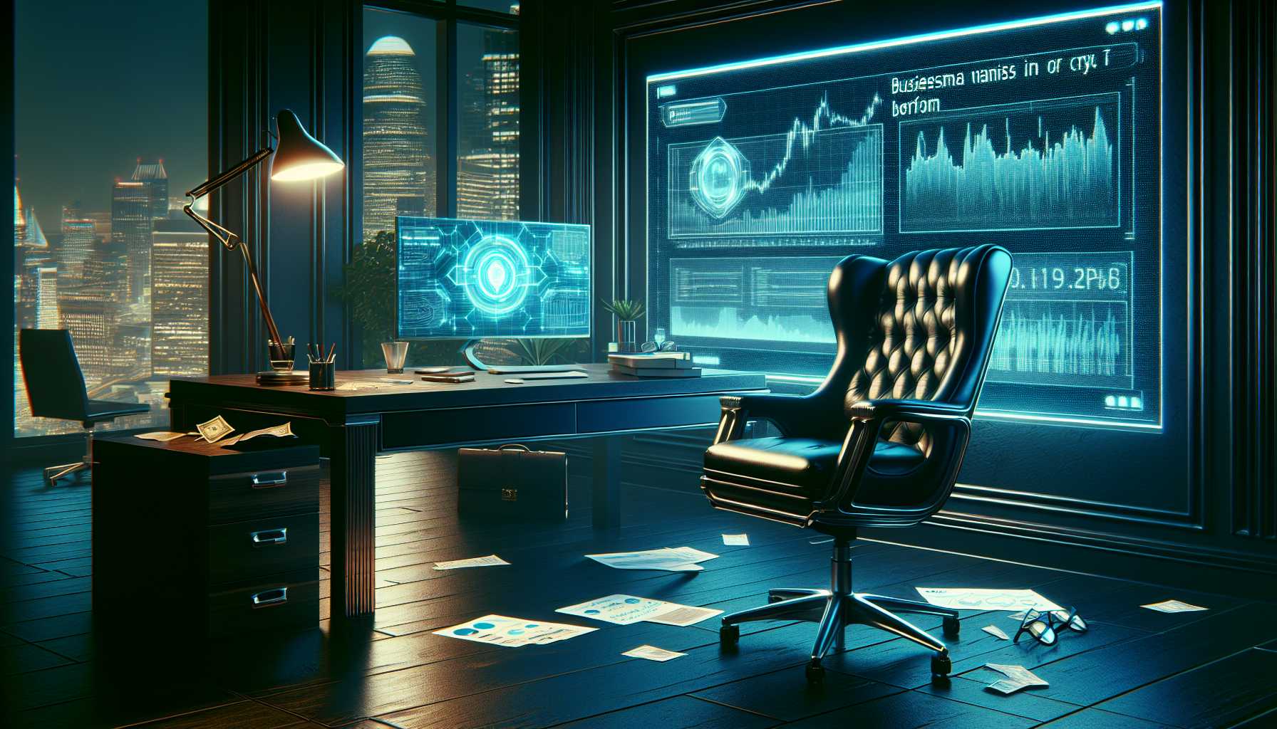 Das Verschwinden eines Geschäftsmannes