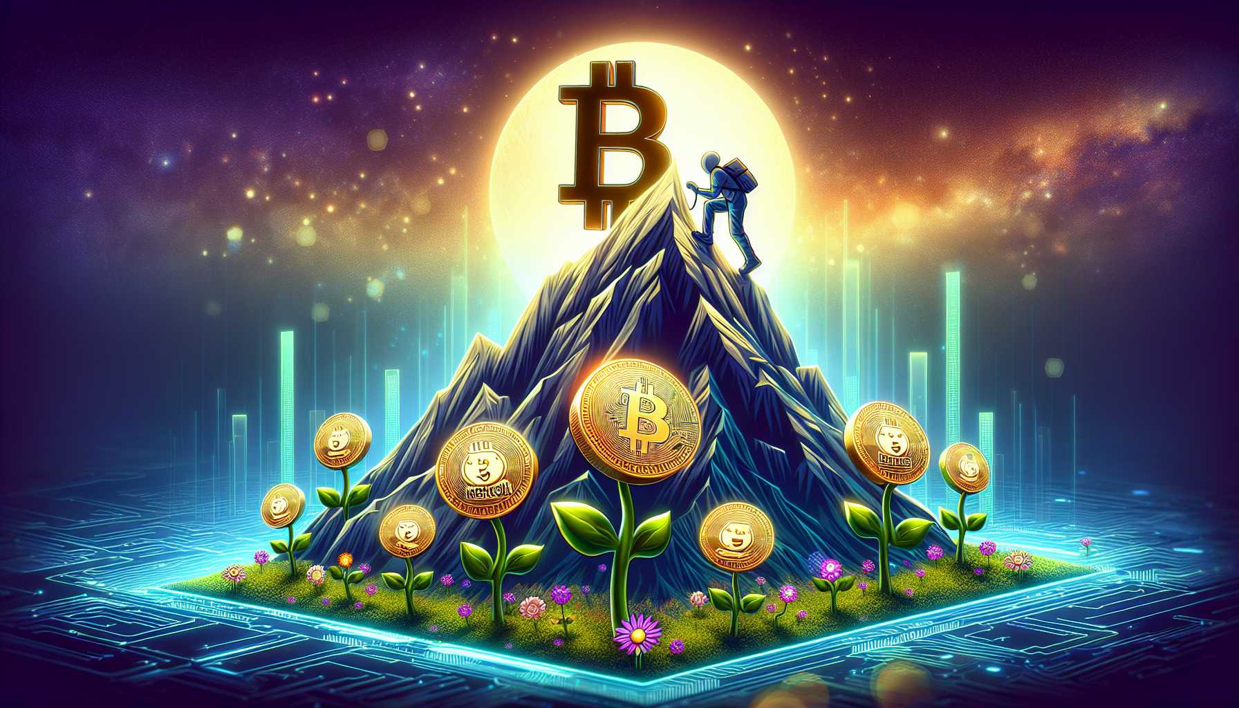 Die Marktbewegung von Bitcoin