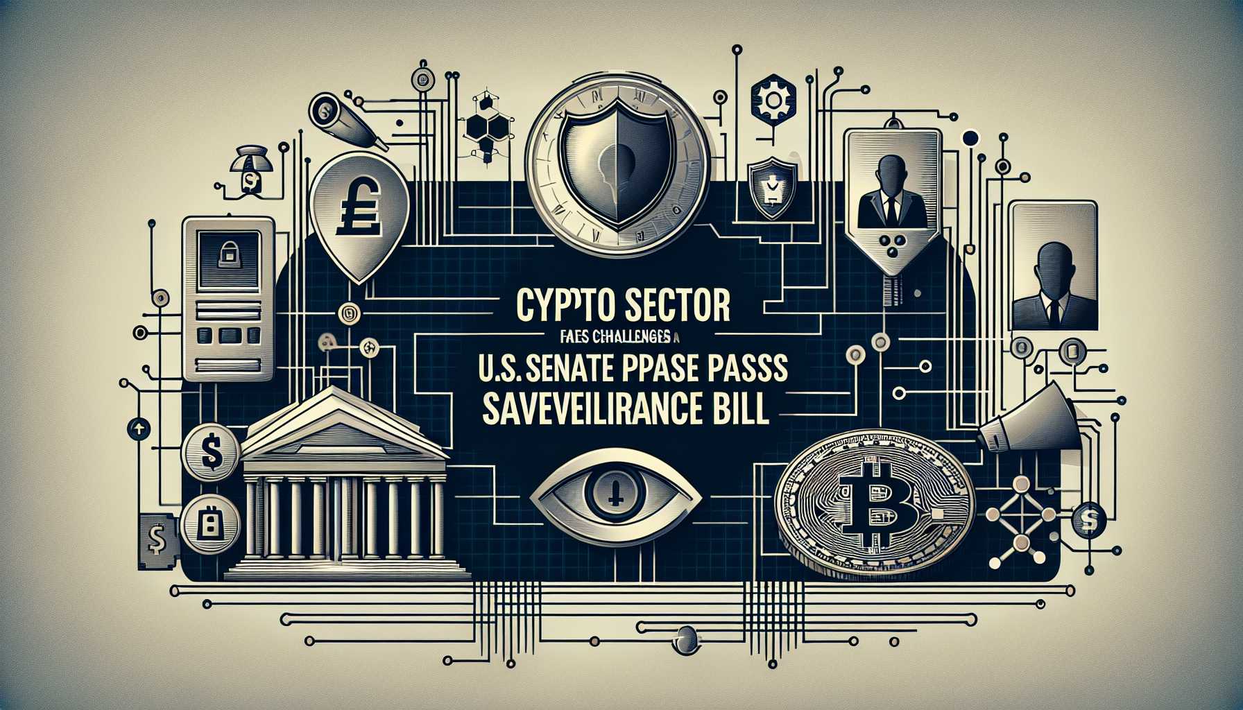 Crypto Sector Faces Challenges as U.S. Senate Passes Surveillance Bill