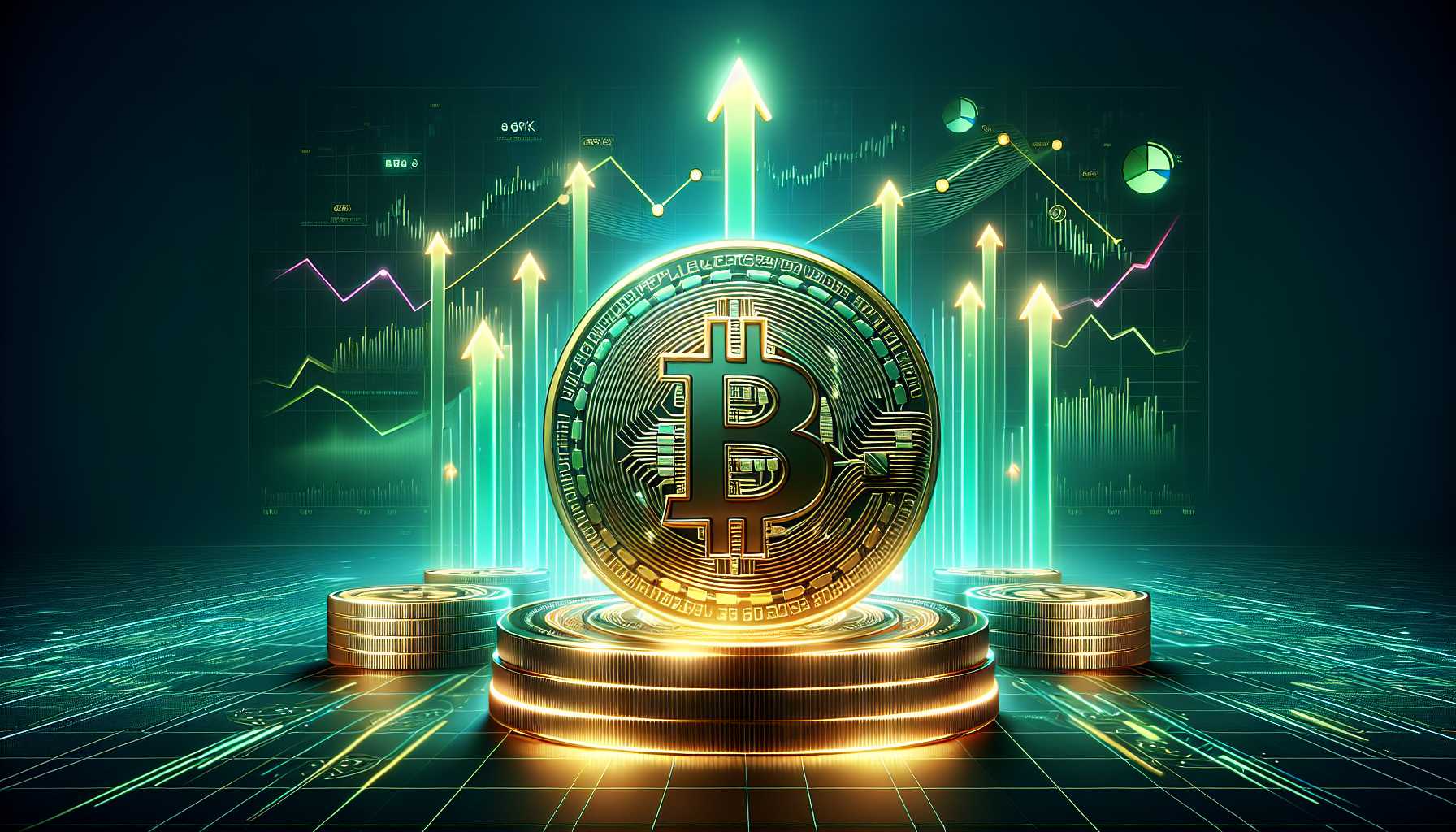 Cryptocurrency Market Rallies as Bitcoin Approaches $67K
