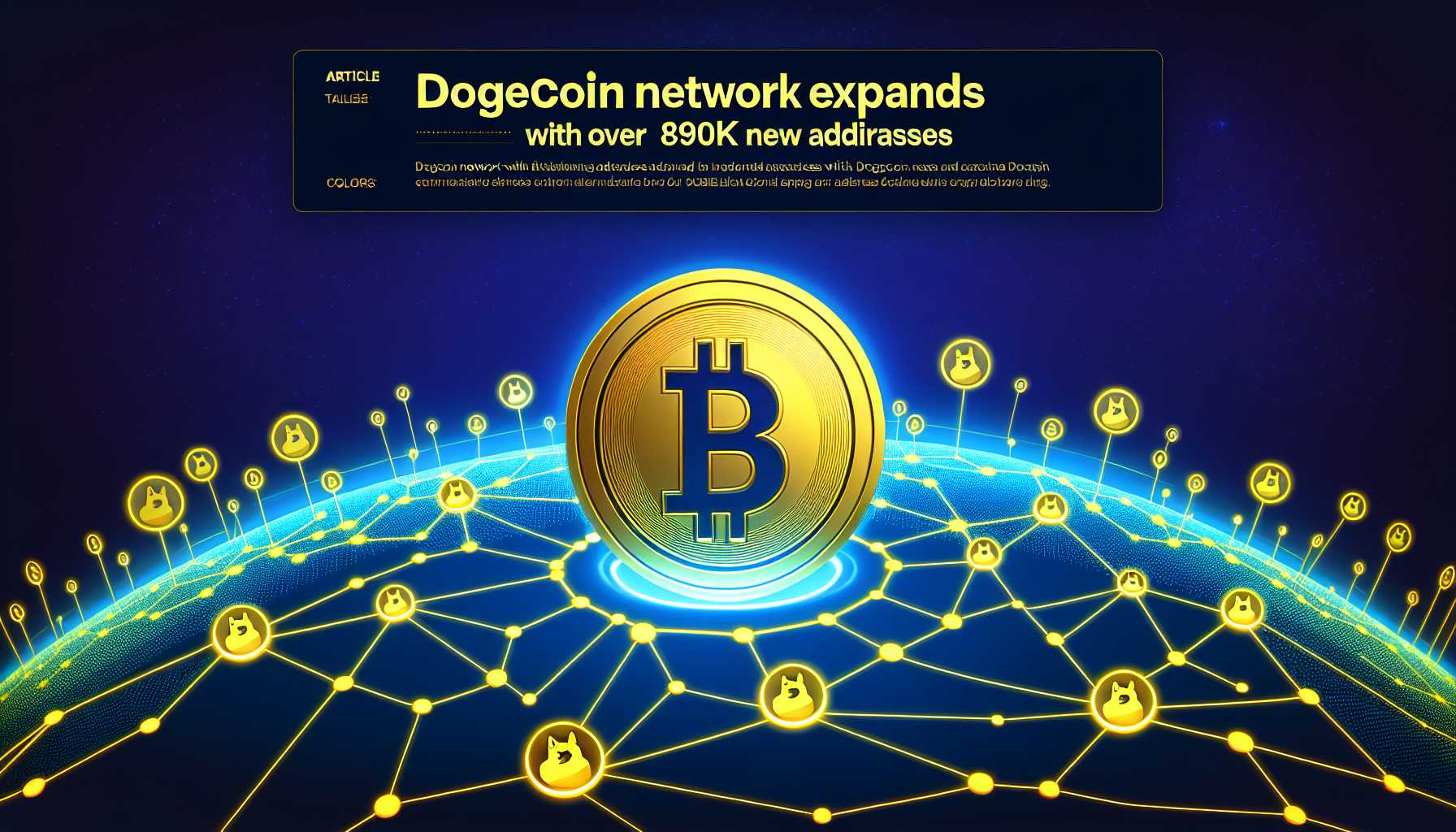 Dogecoin Network Expands with Over 890K New Addresses