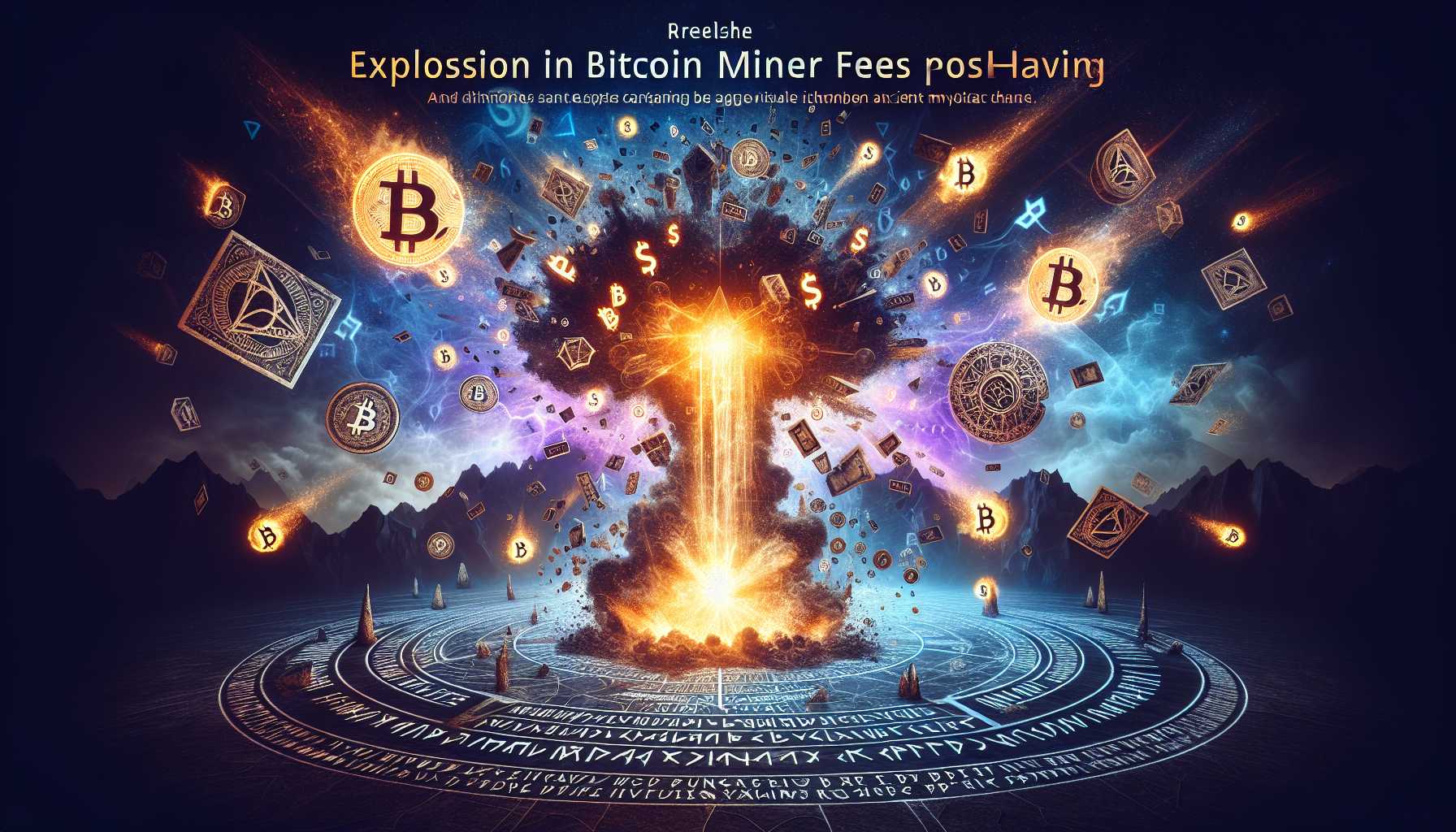 Explosion in Bitcoin Miner Fees Post-Halving and Runes Release
