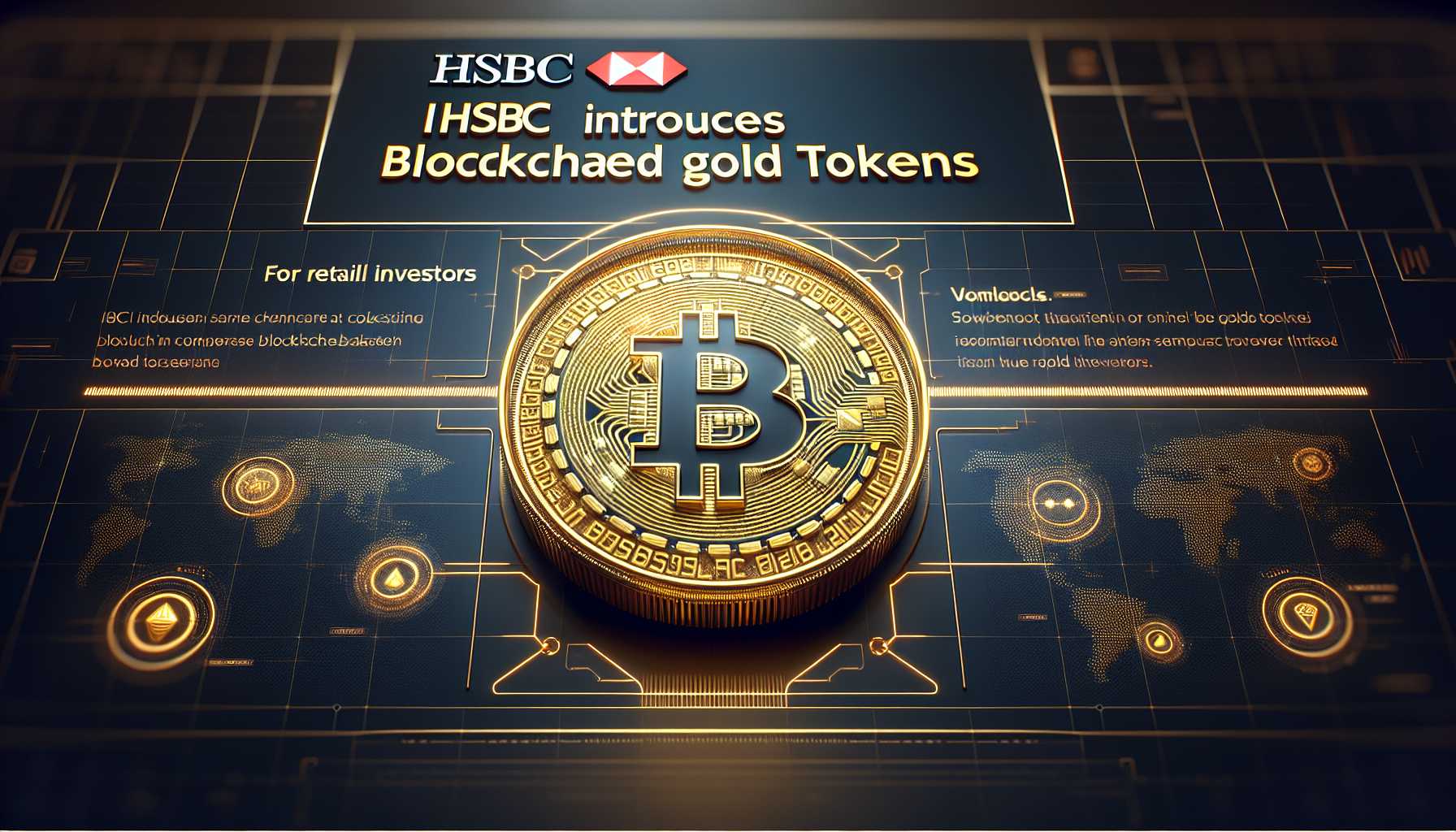 HSBC betritt Kryptowährungssektor mit eigenem Goldtoken