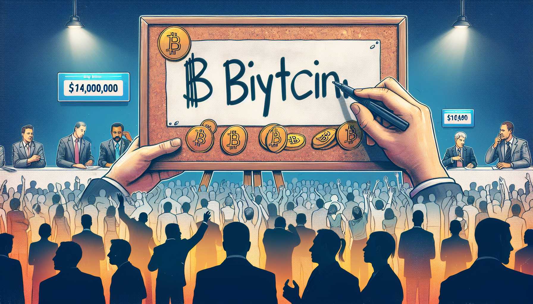 Handwritten 'Buy Bitcoin' Sign from 2017 Auctioned for Nearly $140,000