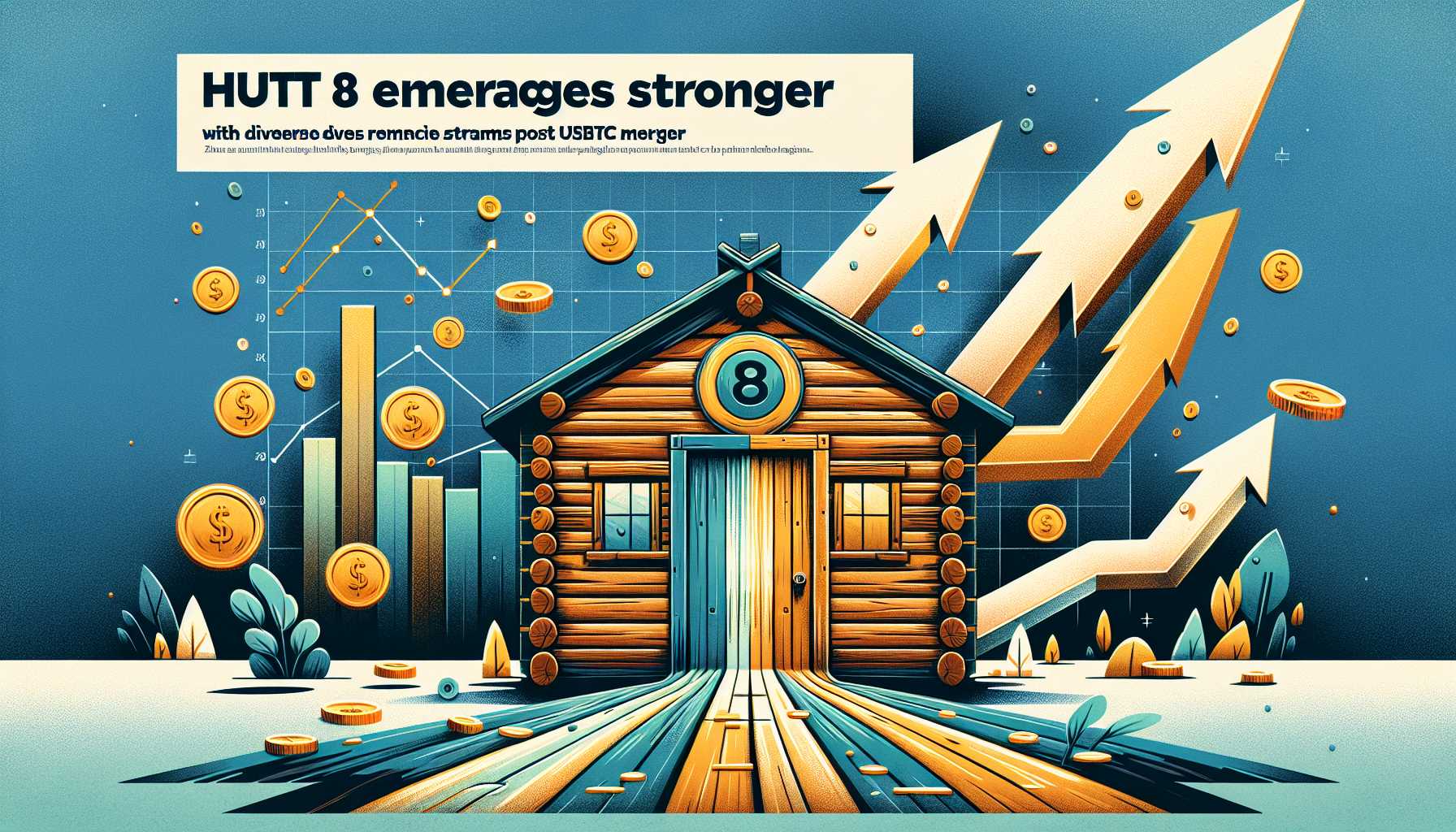 Hut 8 Emerges Stronger with Diverse Revenue Streams Post USBTC Merger
