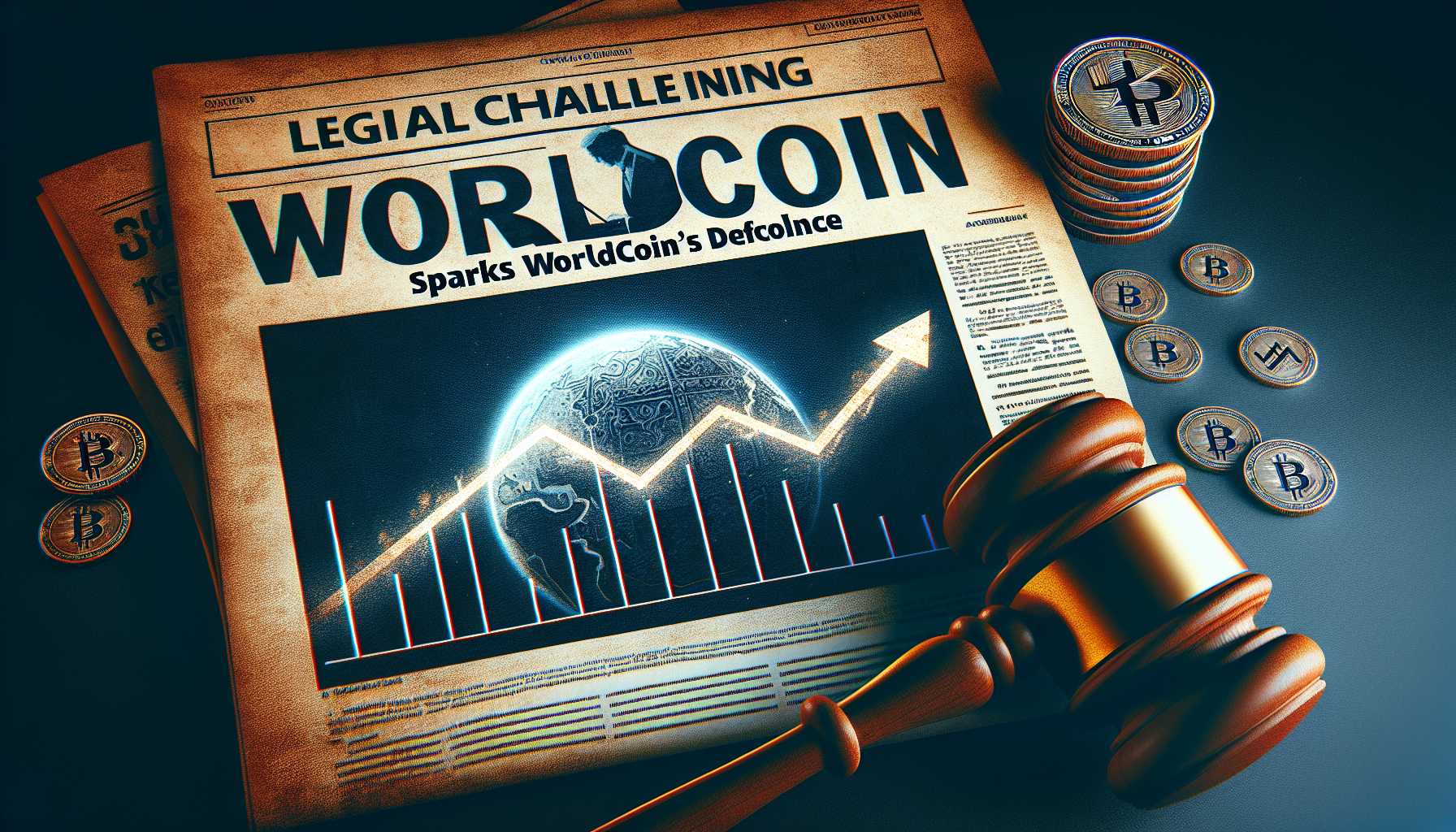 Rückgang des Worldcoin-Tokens nach rechtlichen Herausforderungen für OpenAI