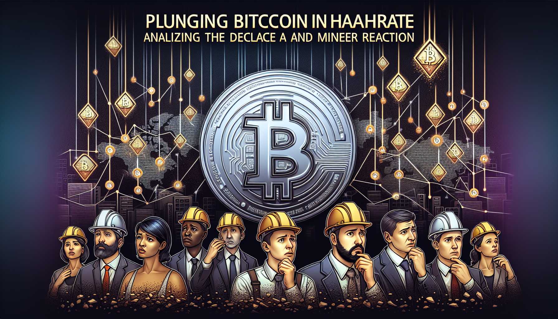 Rückgang der Bitcoin-Hashrate