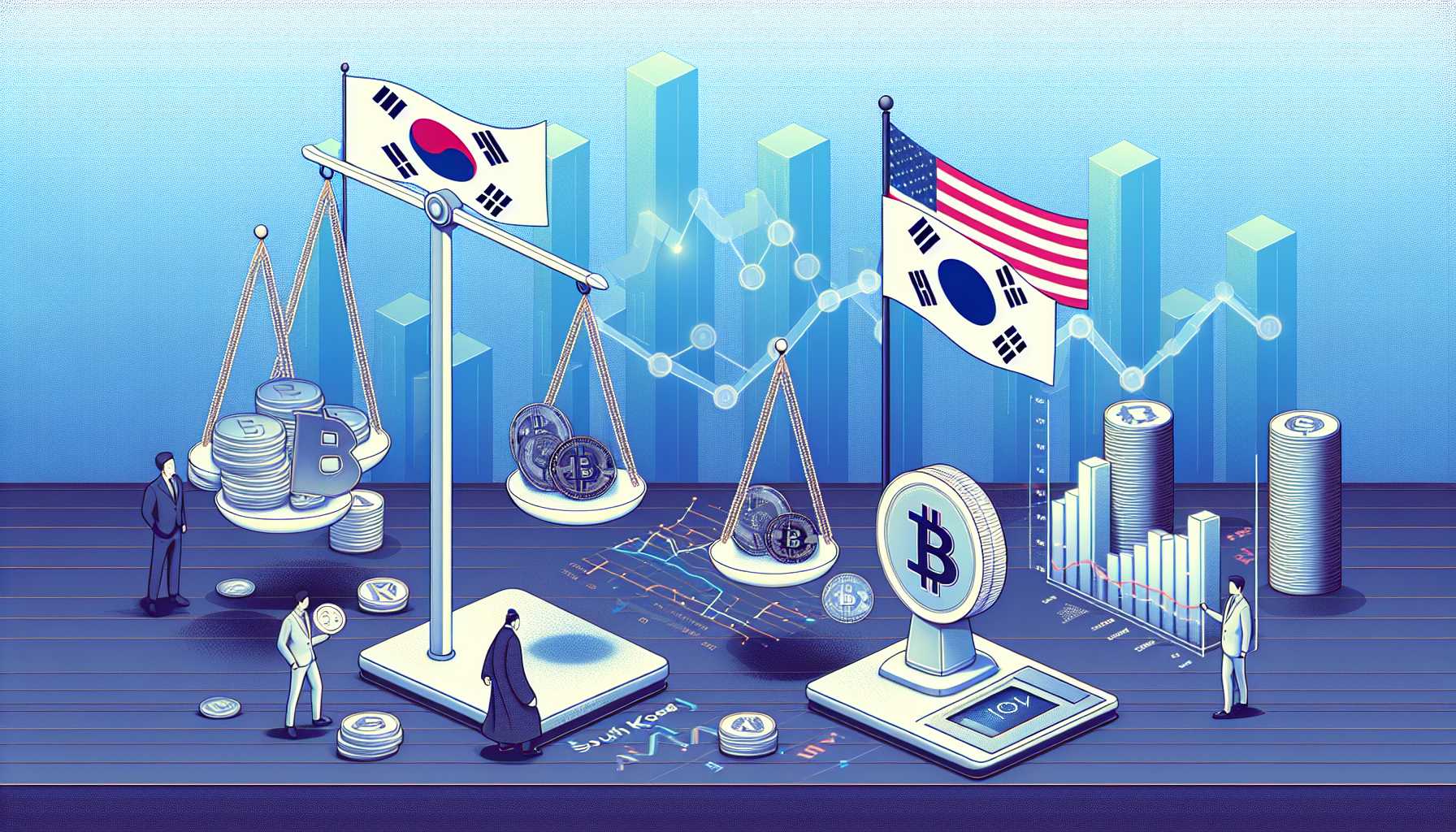 South Korea Surpasses U.S. in Cryptocurrency Trading Volume
