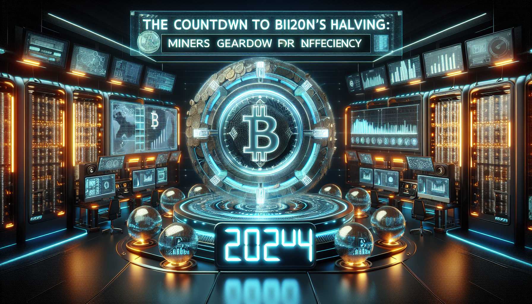 The Countdown to Bitcoin's 2024 Halving: Miners Gear Up for Efficiency