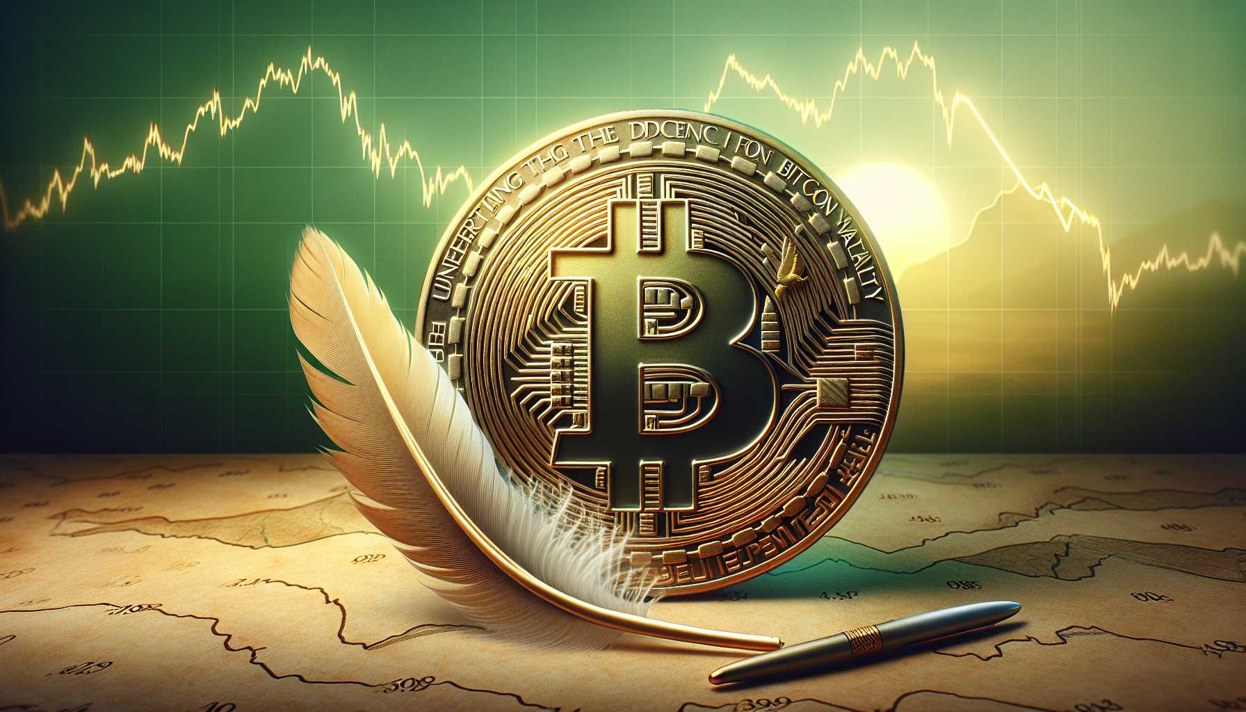 Entwicklung der Volatilität von Bitcoin