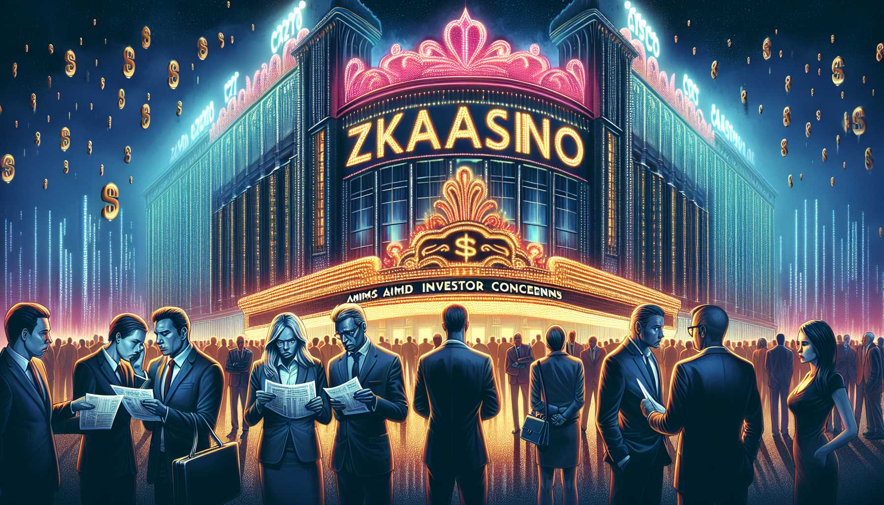 ZKasino's Troubled Debut Amidst Investor Concerns